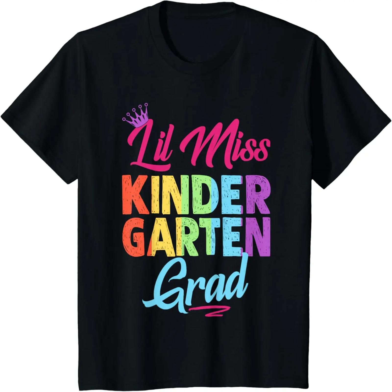 

Kids Kindergarten Graduation T-Shirt Lil Miss Kindergarten Grad T-Shirt XXXXXL