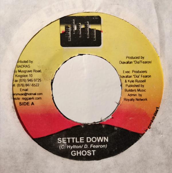 

7inch Record GHOST - Settle Down NONE Builders Jamaica Reggae, Ska & Dub Used