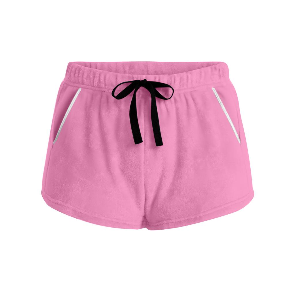 Women's Stretch Shorts Regular Fit Hiking Shorts Casual Sports Shorts Fleece Pants Large Shorts