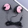 Multiple Color Stereo Sport 3.5mm Ear Hook Headphone Earphone Headset