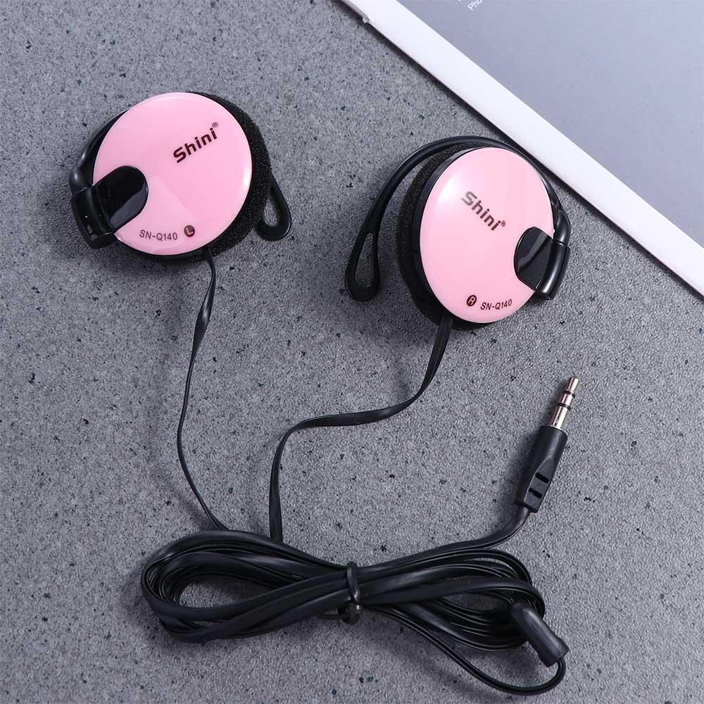 Multiple Color Stereo Sport 3.5mm Ear Hook Headphone Earphone Headset