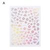 Nail Sticker Self Adhesive Removable Paper Three-dimensional Flower Nail Sticker DIY Nail Art Beauty Supplies