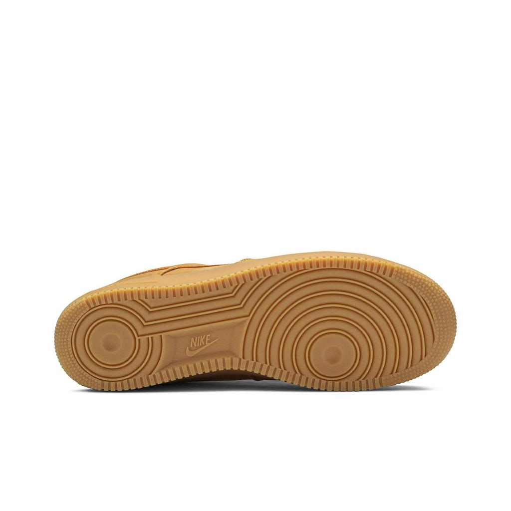 Nike Air Force 1 Low Premium 'Monarch Gum' (Unisex) Monarch / Monarch / Gum Med Brown-Black Skateboard Shoes AQ0117 800