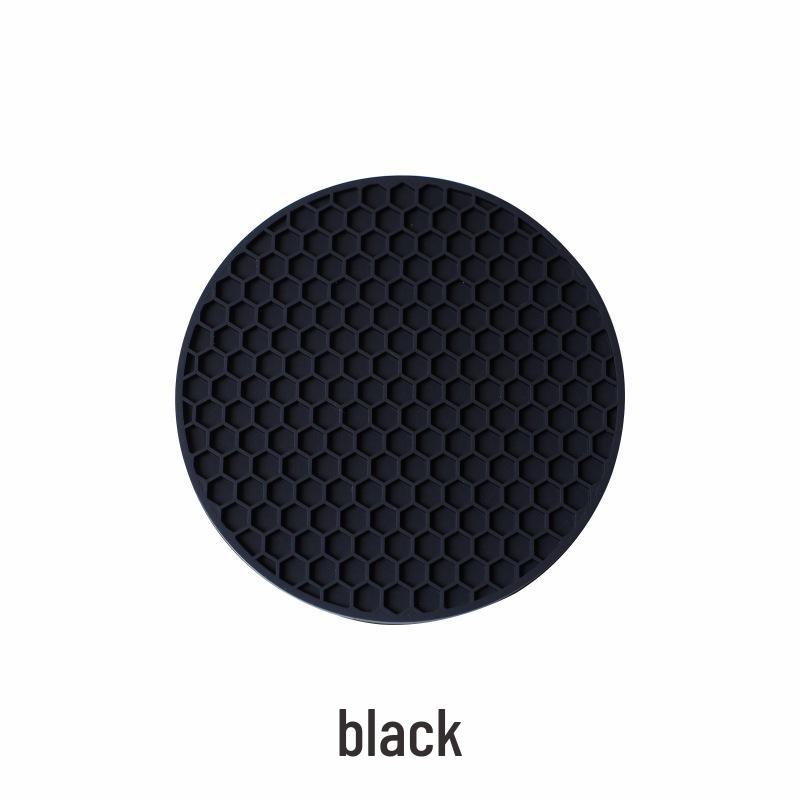 Honeycomb Silicone Coaster - Non-slip, High-Temperature Resistant, Waterproof Heat Insulation Pad