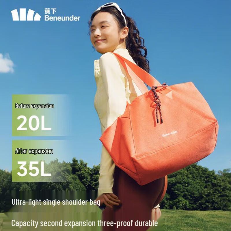 

Beneunder LC168 Lightweight Expandable Shoulder Tote Bag