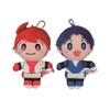 [YANMAR] Yanbo & Marbo Mascot Set of 2 (approx. 14cm Tall) with Ball Chain. Character Goods, Collection Toy, for Children & Adults, Keychain, Bag