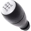 Light Grey Gear Shift Knob 5-Speed Manual Transmission Control Compatible for BERLINGO and PARTN74