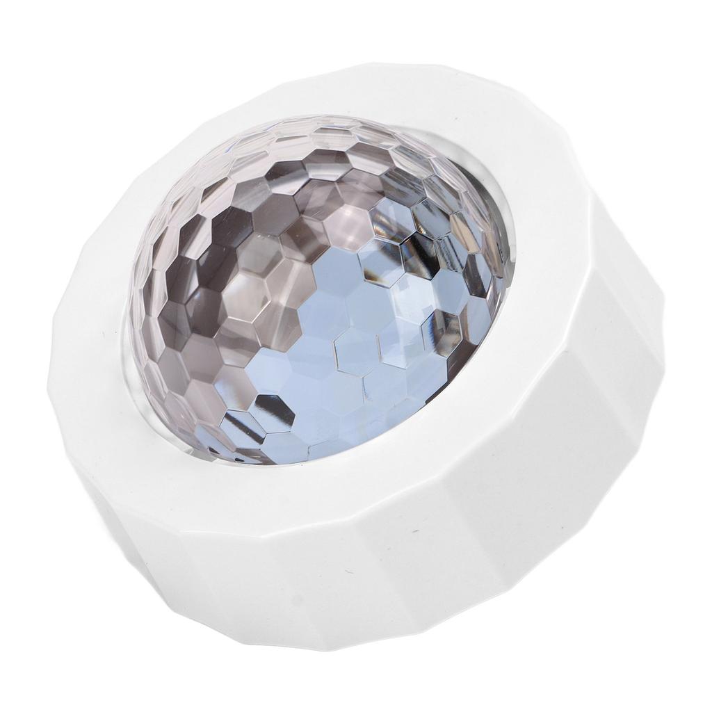 USB Ceiling Projector Lamp 3 Light Colors Sound Activated Dome Interior Decoration Universal for