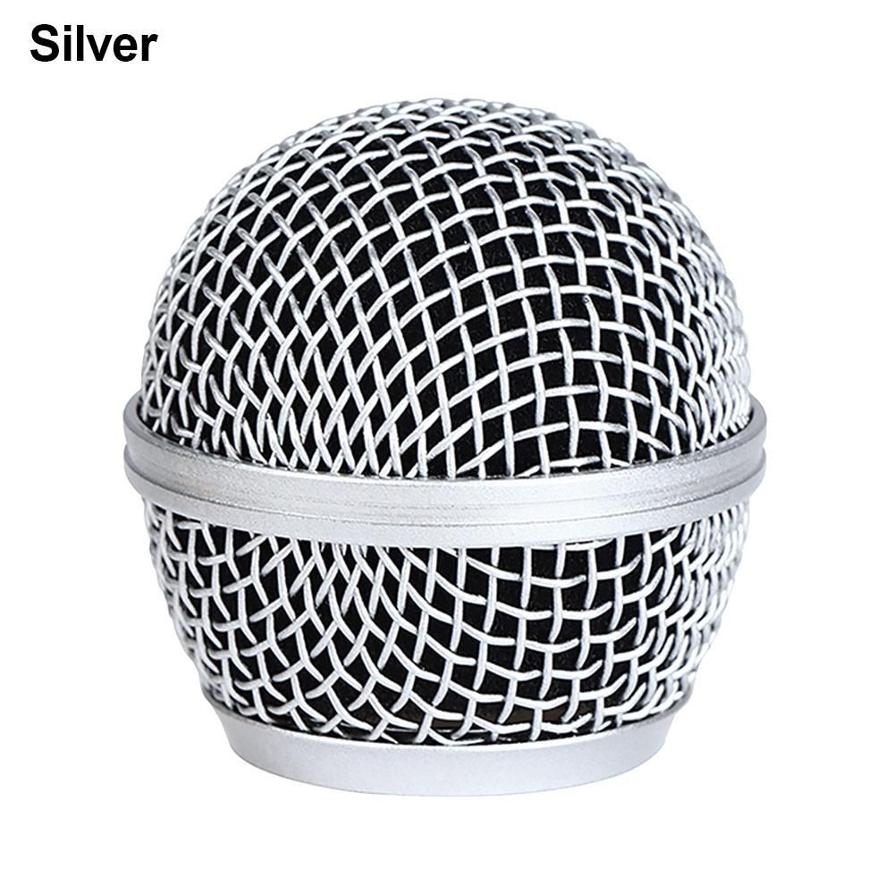 1Pcs Steel Mesh SM58 Microphone Replacement Grille Microphone Grill Head Ball  for SM58 Beta58