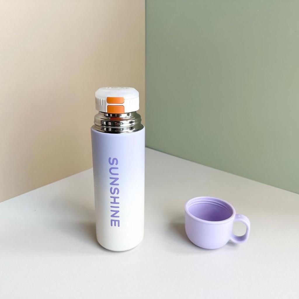 New Home Dual-Use Insulated Stainless Steel Children's Cup 316: Stylish, Portable, Bouncing Lid