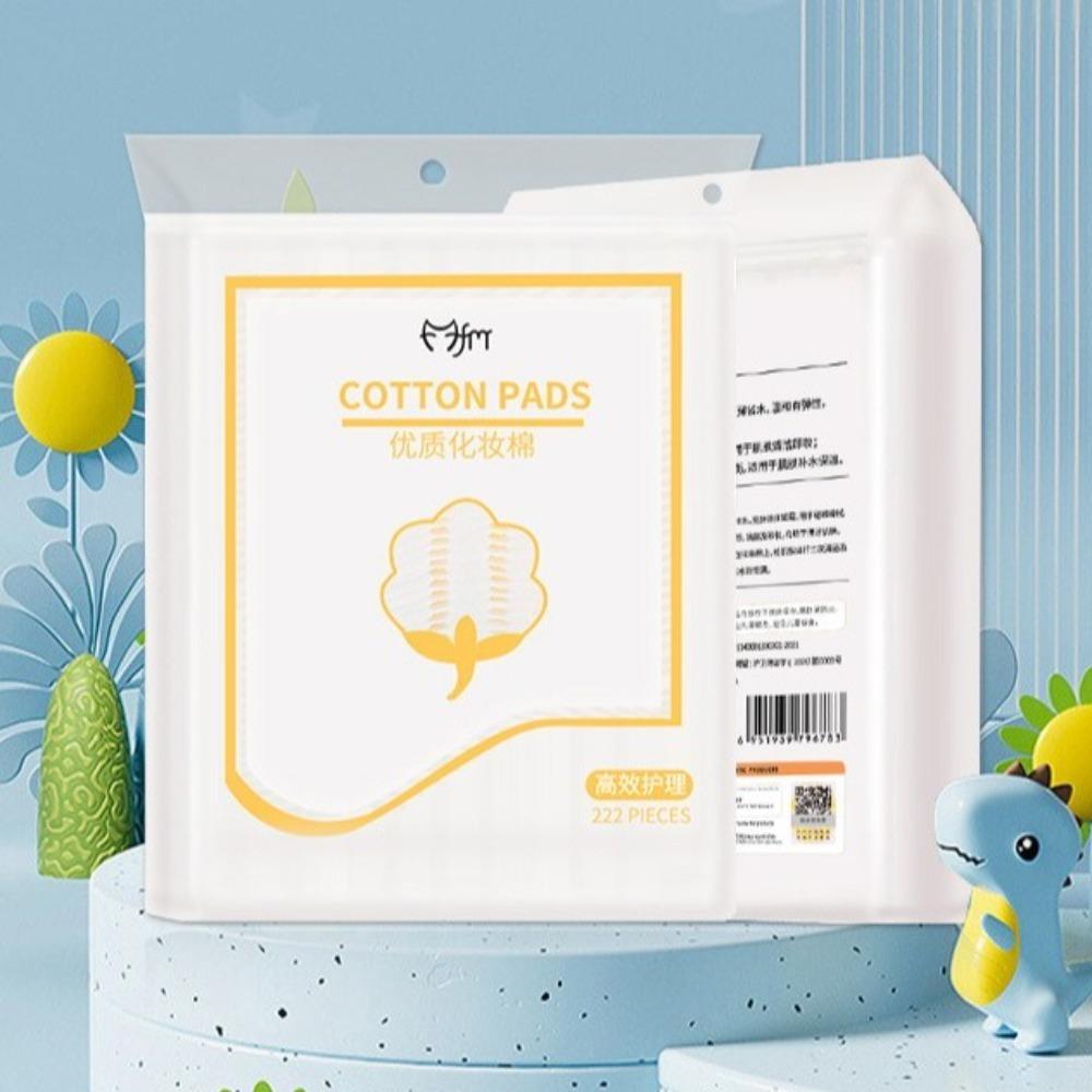 222 Pieces Thick Beauty Makeup Cotton Natural Cotton Makeup Removal Cotton  Skin Cleaning Tools