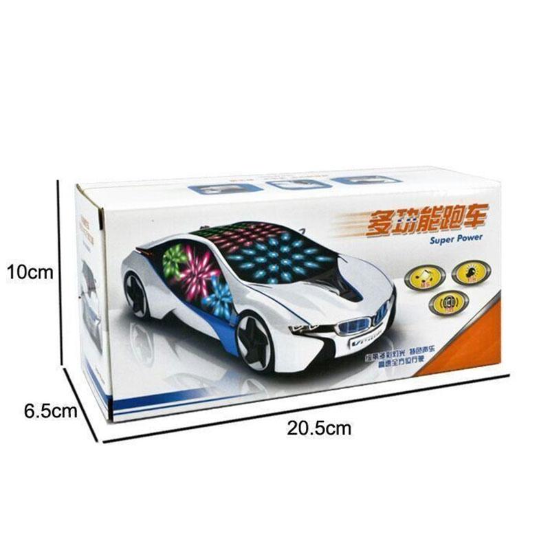 Premium Quality 3d Led Flashing Light Car Toy Featuring Music Sounds For Kids