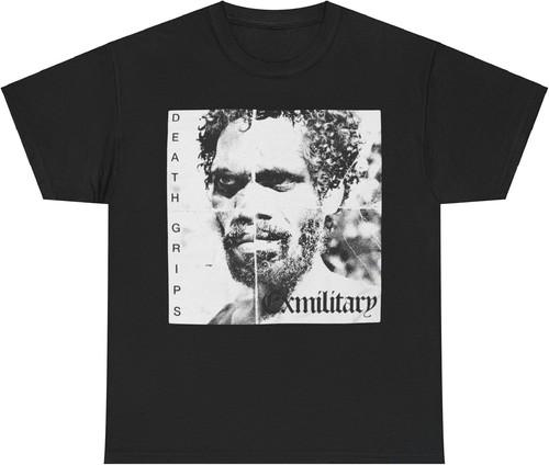 

Death Grips Exmilitary Classic Album Tour Merchandise Tshirt Pure Cotton AllSeason Streetwear Shirt mens t shirts 4XL