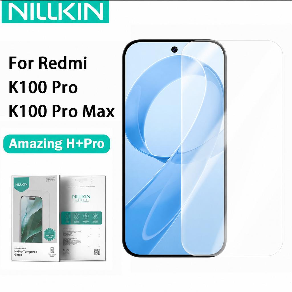 NILLKIN Tempered Glass For Redmi K100 Pro Max Protector Film Anti-Oil Oleophobic Coating 9H FM5000