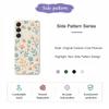 For Samsung Galaxy A16 5G/4G Case Yellow Flowers Pattern Printing Straight Edge TPU Phone Back Cover