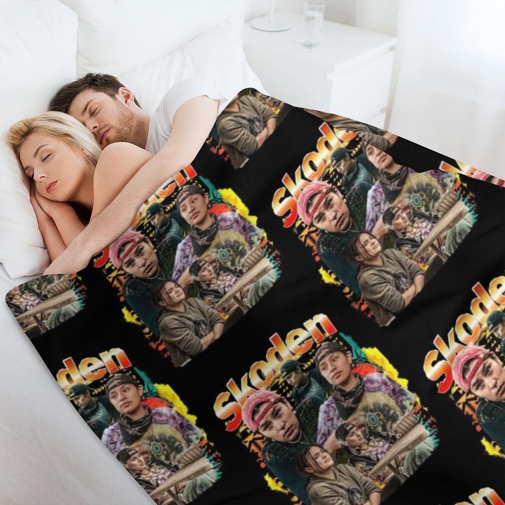 Skoden Reservation Dogs Throw Blanket Heavy Bed Fashionable Retros For Sofa Thin Blankets