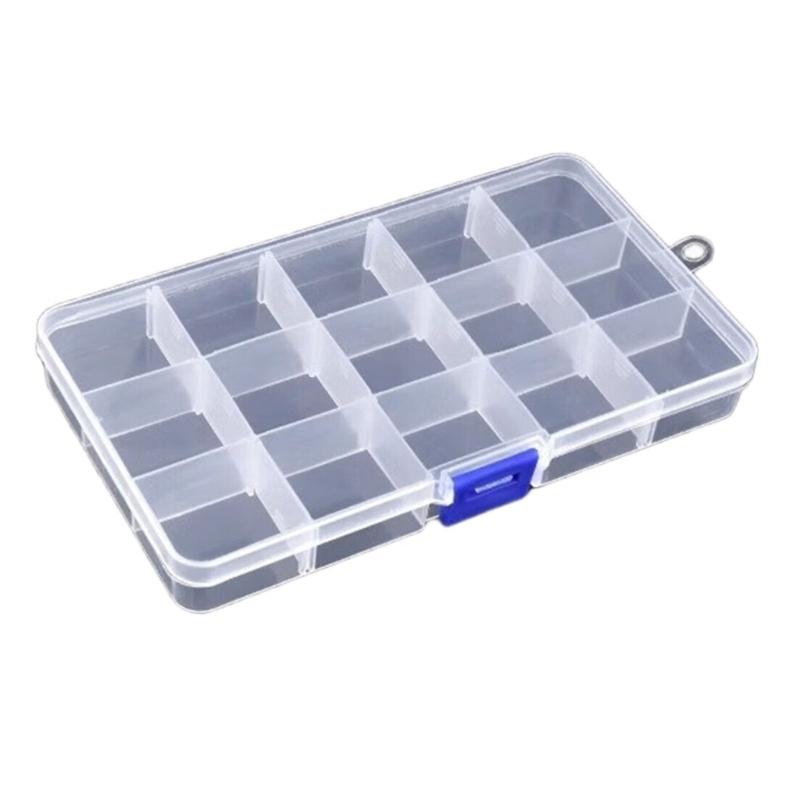 Tool Box Screw Organizer Removable Compartment Plastic Small Parts Organizer Hardware Organizer Box for Garage