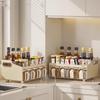 Yunshuang Kitchen Spice Rack with 4 Seasoning Boxes