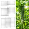 2 Pcs Plant Grow Tent Trellis Netting Elastic Trellis Net with Hooks Garden Vegetation Plant Climbing Support Flowers