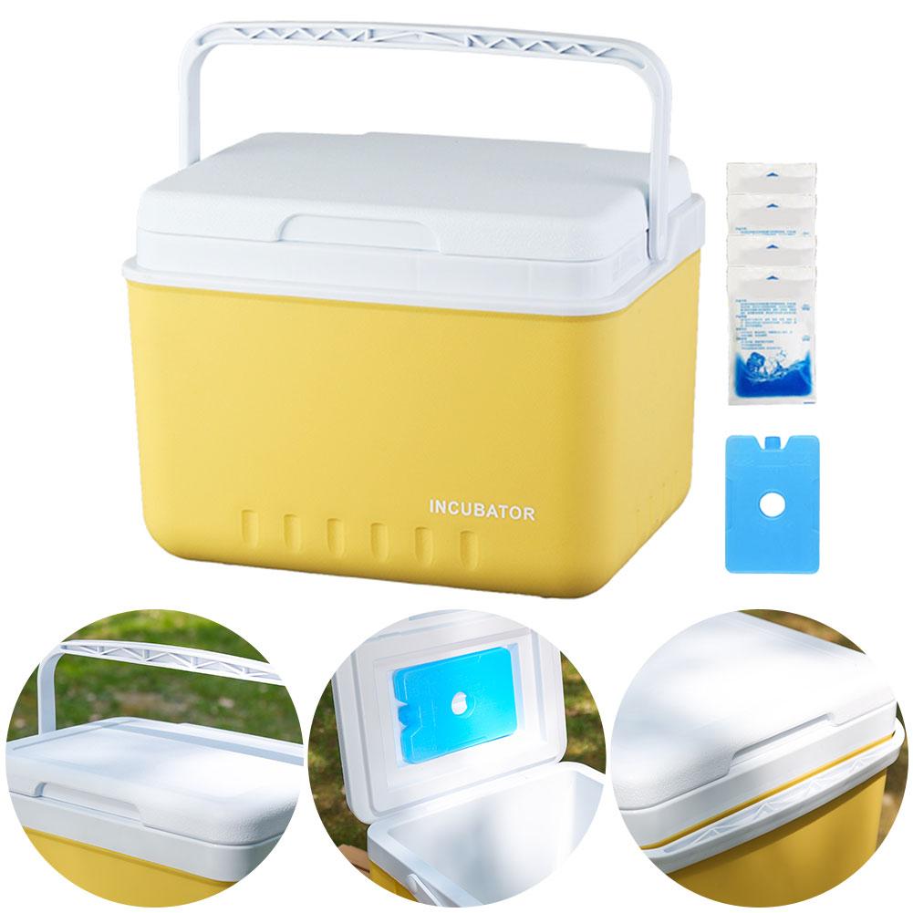6L/15L Camping Cooler Box Insulated Ice Chest Portable Ice Bucket Outdoor Hard Cooler for BBQ Camping Picnic to Keep Food Fresh China Mainland