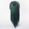 Cosplay Anime Maki Zenin Parrucche Coda di Cavallo Verde Scuro Capelli Sintetici Resistenti al Calore Parrucche Cosplay Halloween