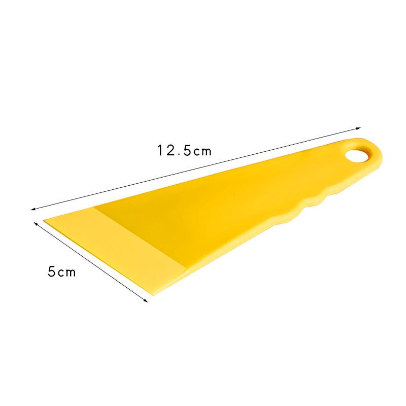 Cross-Border Sticker Scraper: Car Wall & Floor Seam Filler, Bubble Squeezer, Edge Sealing Tool, Triangle Scraper