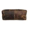 Brown Vintage Leather Duffel Bag Mens Buffalo Travel Weekend Luggage Carry On BG