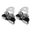 Hood Light Bracket Adjustable Clamp HeavyDuty No Holes Required for offRoaders, Truck