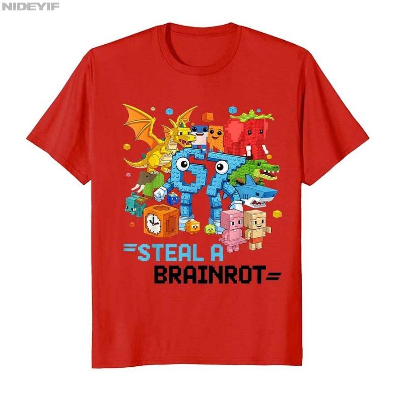 2025 Summer Women's Clothes Streetwear Crayon Shin Chan  Print Cartoon T Shirt Tops Men's Women's Clothes 100%Cotton T Shirts