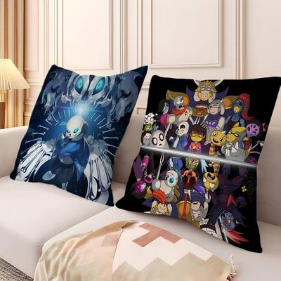 Spiel U-Undertale Kissenbezug Kissenbezug Deko Kissenbezug Bedruckter Kissenbezug für Couch