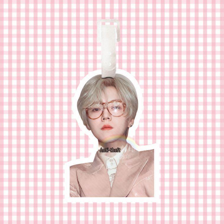 Lu Han Luggage Tag Backpack Pendant: Cute Anti-lost Travel Charm with Support Lanyard Keychain