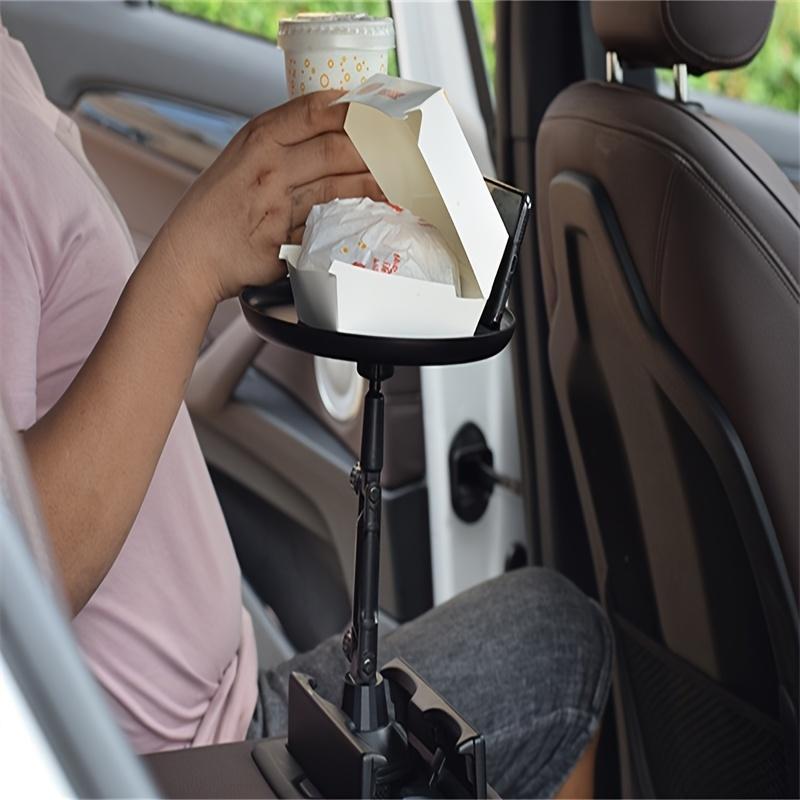 360° Swivel Car Cup Holder - Multi-Purpose Food & Beverage Storage Box with Safety Base - Car Interior Accessories