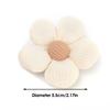 Cute Car Hooks Car Dashboard Center Console Fabric Flower DIY Decoration Accessories Multifunctional Small Self-adhesive Hooks