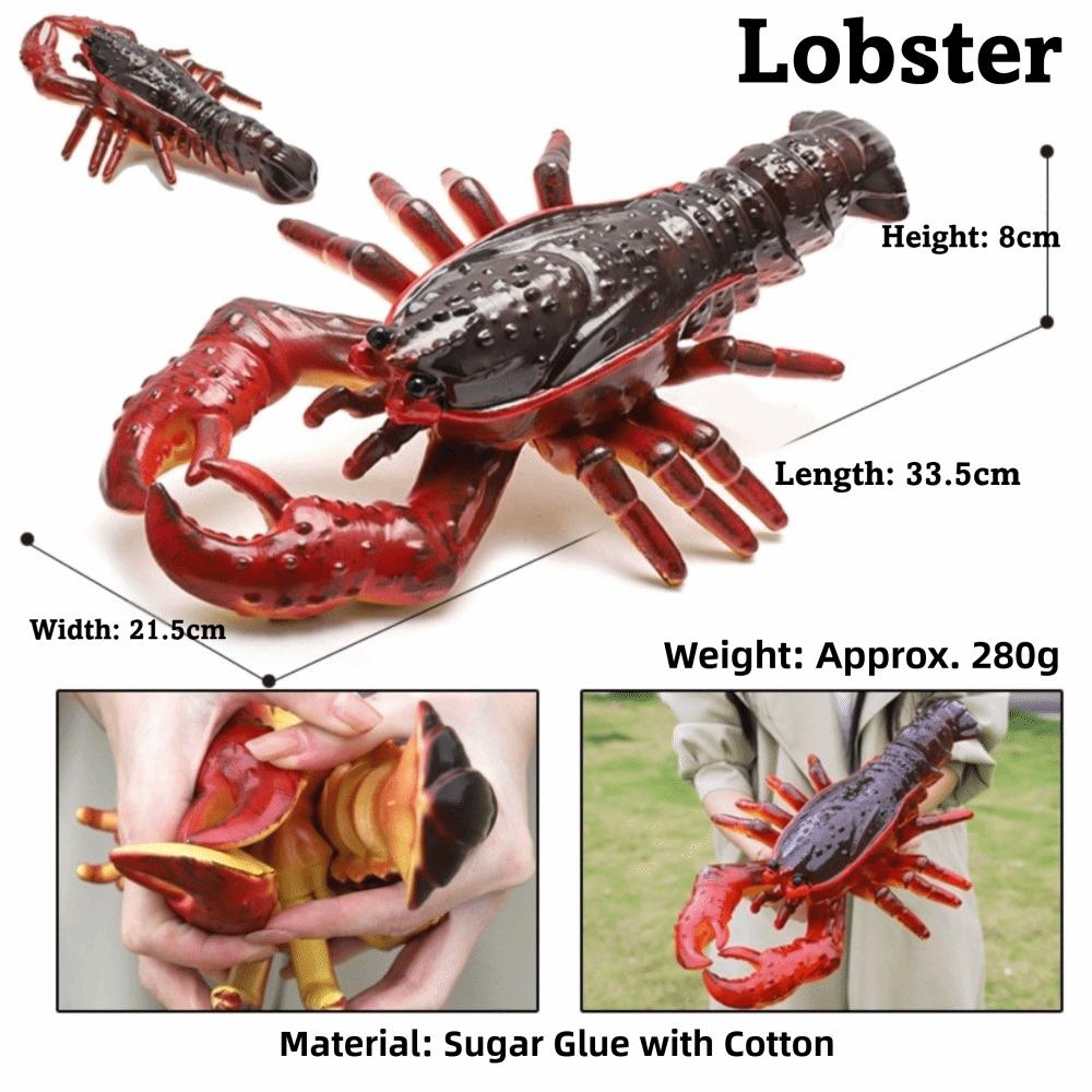 Large Size Ocean Animals Action Figures Great White Shark Model  Ocean Animal Simulation