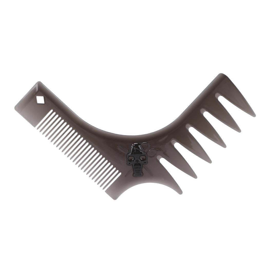 MultiPurpose Beard Comb Retro Wide Tooth Oil Hair Facial Hair Shaping Styling Comb