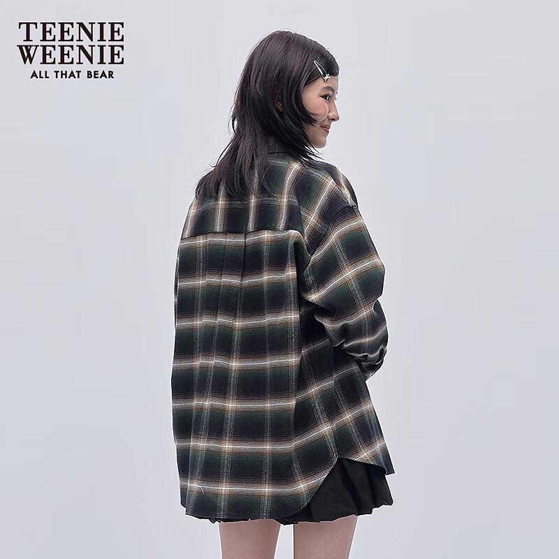 Teenie Weenie Women's Retro Plaid Brushed Shirt