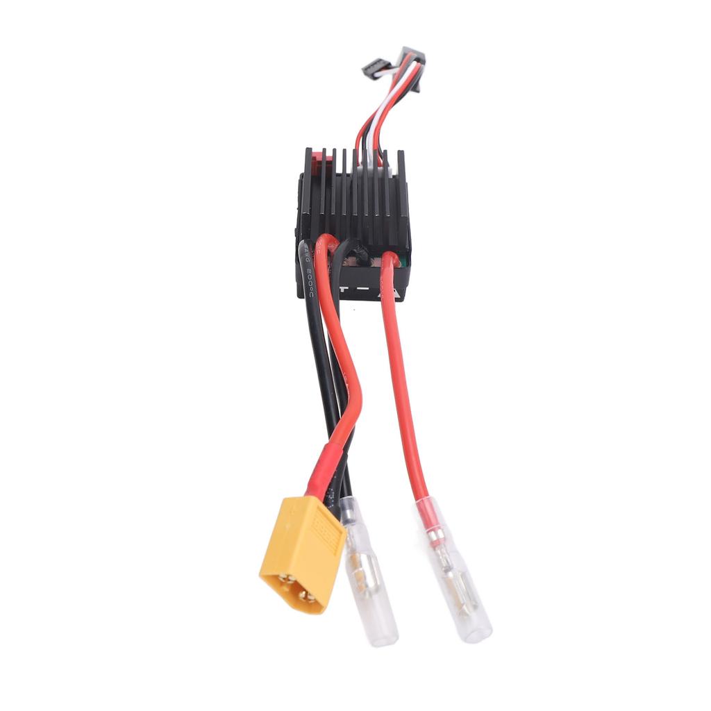320A 60A RC Brushed ESC High Voltage Waterproof Two Way Electronic Speed Controller with XT60