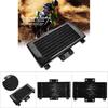 Upgrade 125ml Motorcycle Engine Oil Cooler Cooling   for 125 -250  Aluminum Black