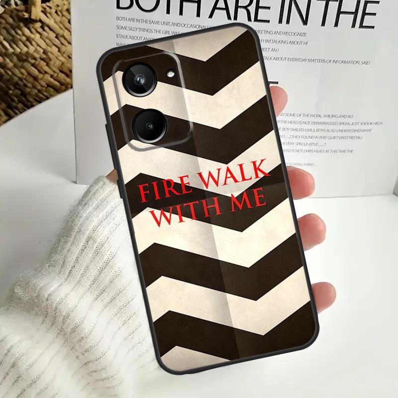 Fire Walk With Me Twin Peaks For Realme 15 Pro 10 11 12 13 14 Pro Plus C67 C65 C63 C61 C55 C53 C51 C35 C71 C75 GT7 Case