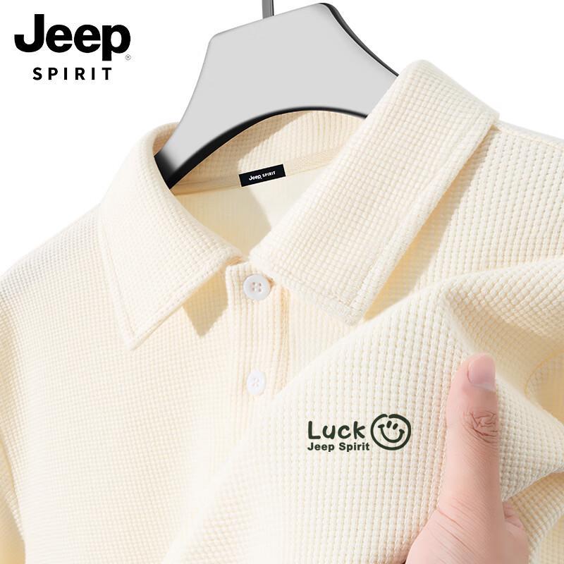 JEEP SPIRIT Men s Short-Sleeve Waffle Polo 2XL