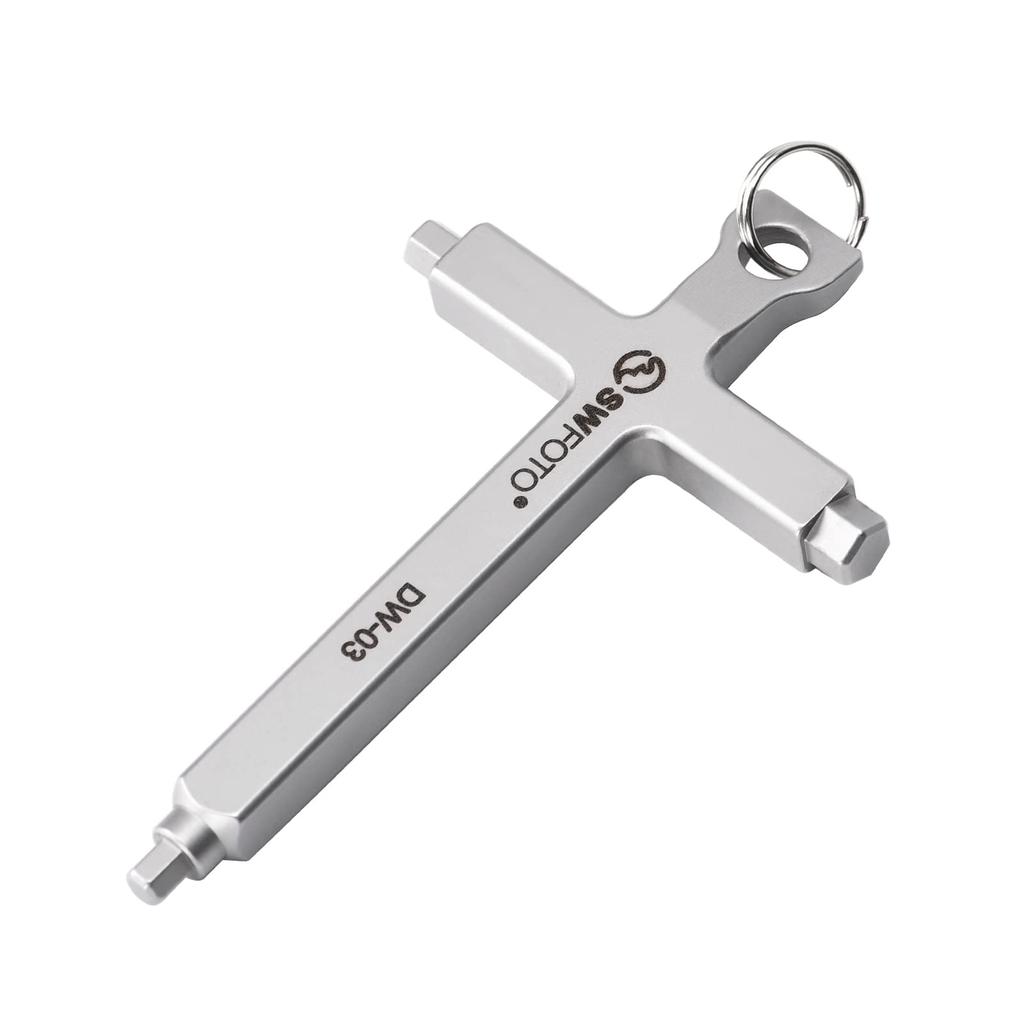 SWFOTO Hex Wrench Stainless Steel EDC Tool Accessories Pendant DW-03 2.5/3/4mm Multi-Tool