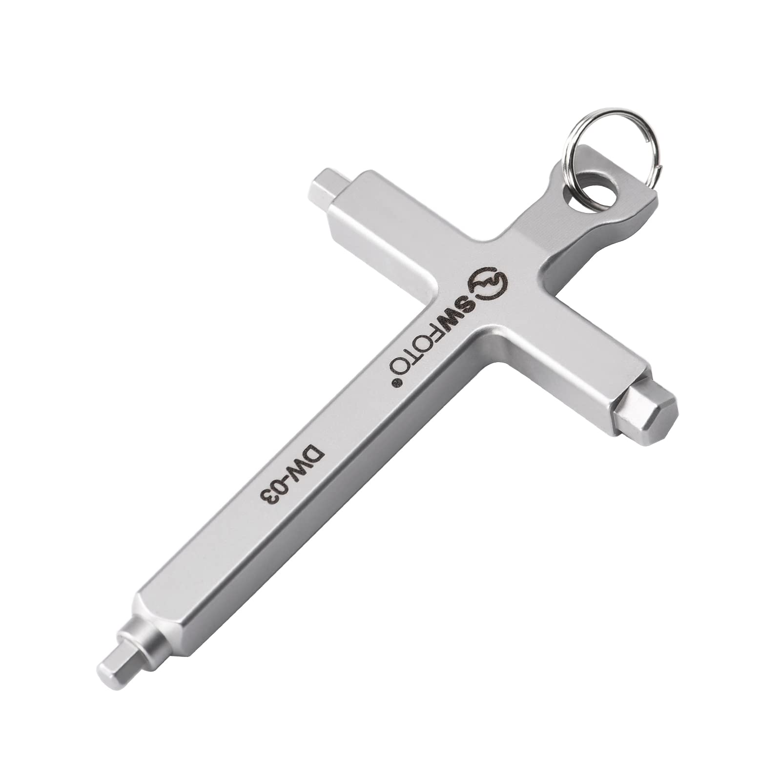 

SWFOTO Hex Wrench Stainless Steel EDC Tool Accessories Pendant DW-03 2.5/3/4mm Multi-Tool
