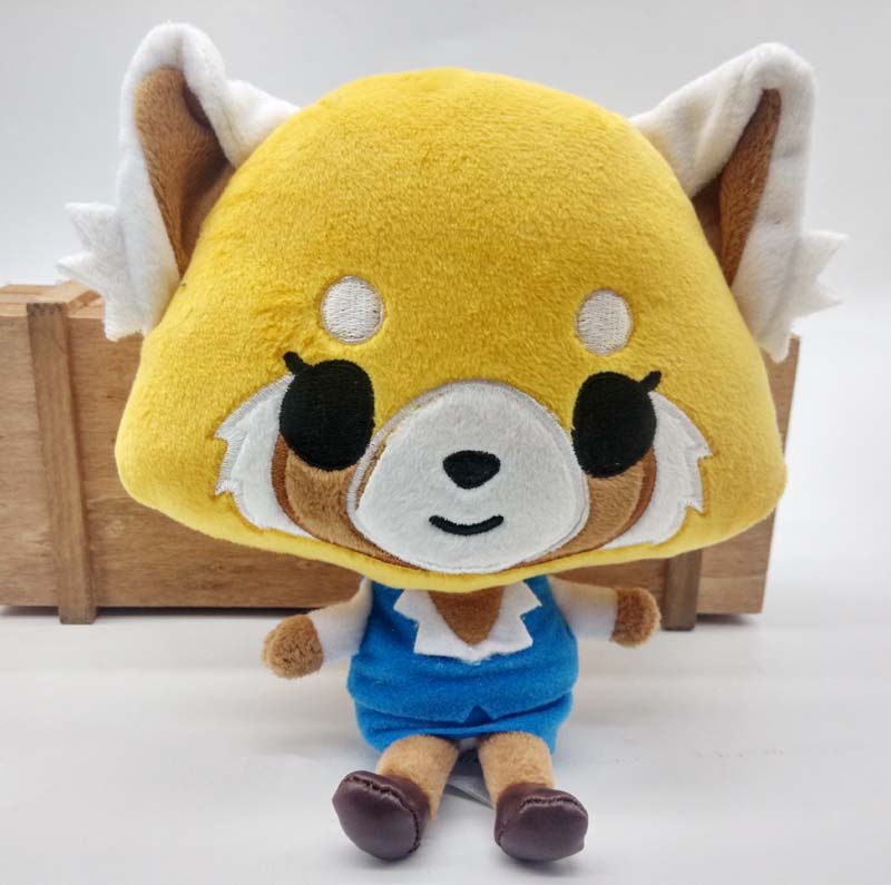 Japan Aggretsuko Agressieve Retsuko Pluche Speelgoed Knuffelpop Nieuw yellow