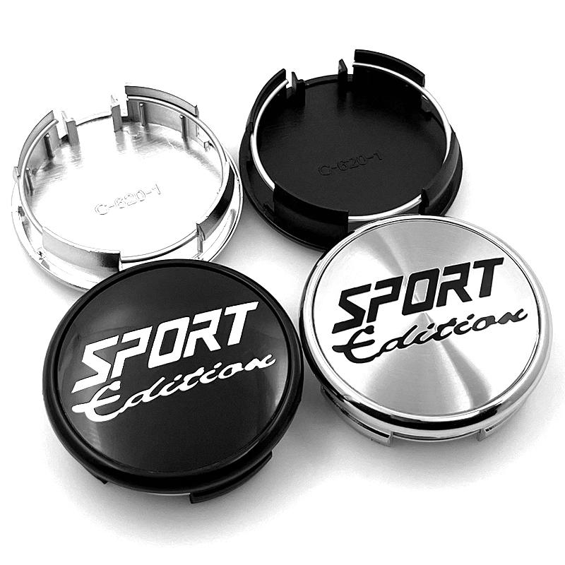 4pcs/lot Sport Edition Logo 57mm Car Wheel Center Cap For Toyota Wheels Sport Rim Hub Caps Cover