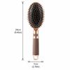 Gasbag Cushion Detangling Brush Oval Shape Massaging Hairbrush Salon Use Oval Hair Comb  Home Use