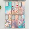 New Electroplated Laser for Apple 16E Mobile Phone Case 15promax Small Floral for Samsung S25Ultra