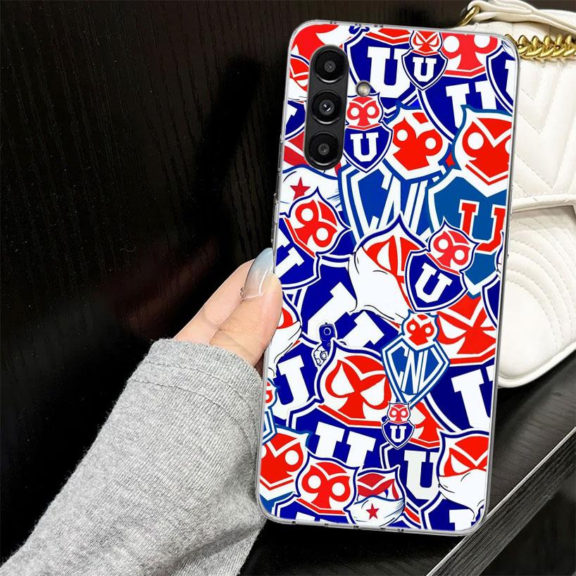

De Chile U-University Logo Case for Samsung A17 A16 A56 A36 A26 A15 A55 A35 A25 A14 A54 A34 A24 Phone Cover A13 A53 A33 A23 A05S Samsung A33