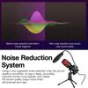 Condenser Microphone USB Wired For PC Laptop Computer Professional Gaming Accessories Kit Gamer Sound Live Streaming Podcast RGB