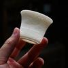 6 unidades de Xícara Mestre, xícara de chá de porcelana branca chinesa Qingming Shanghe Tu, tigela de chá com relevo tridimensional feita à mão, xícara de chá