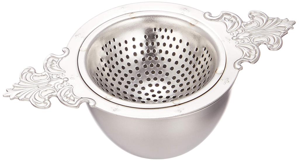 Sato Metal Industry SALUS Queen Stainless Steel Tea Strainer, Made in Japan